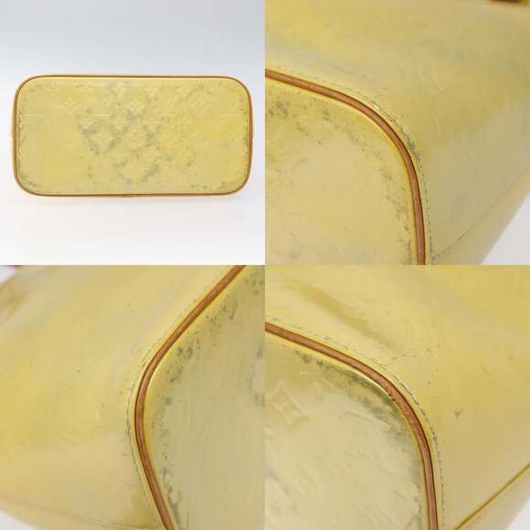 LOUIS VUITTON Monogram Vernis Houston Hand Bag Gris M91053 - Picture 10 of 13